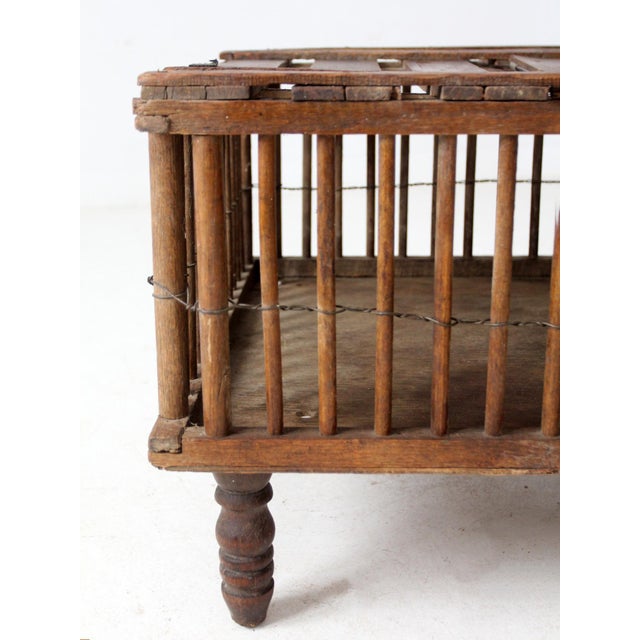 Antique Farm Crate For Sale - Image 9 of 18