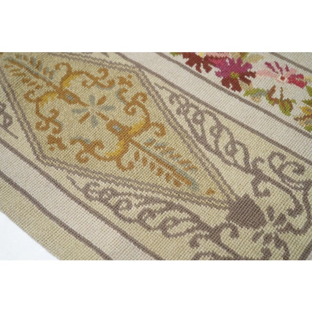Early 21st Century French Aubusson Design Rug 6'0" X 9'0" For Sale - Image 5 of 11