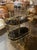MCM German Brass and Glass Bar Cart For Sale - Image 9 of 9