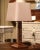 Mid 20th Century Mid-Century French Leather Faux Book Table Lamp With Shade For Sale - Image 5 of 10