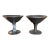 Late 20th Century Americana Stoneware Coupes- A Set of 2 For Sale