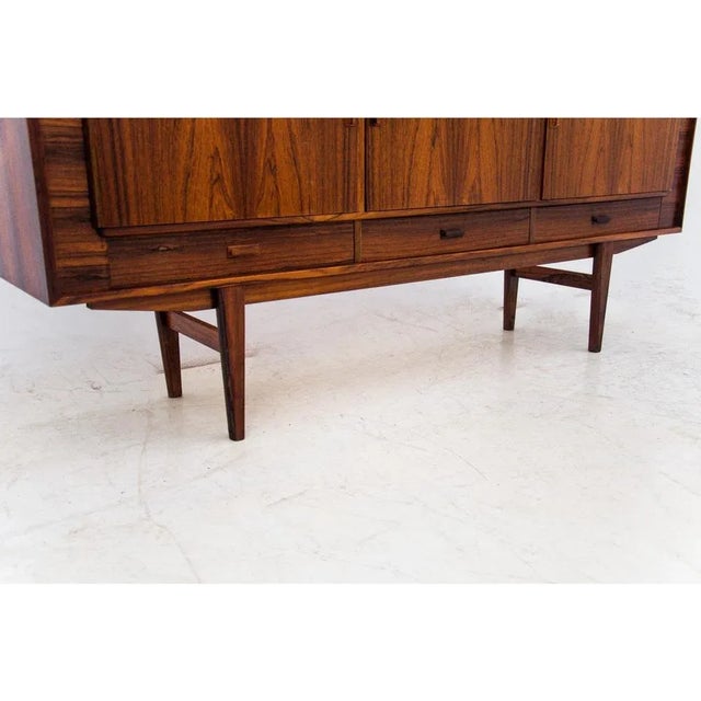 Rosewood Highboard with Drawers, Denmark, 1960s For Sale - Image 12 of 13