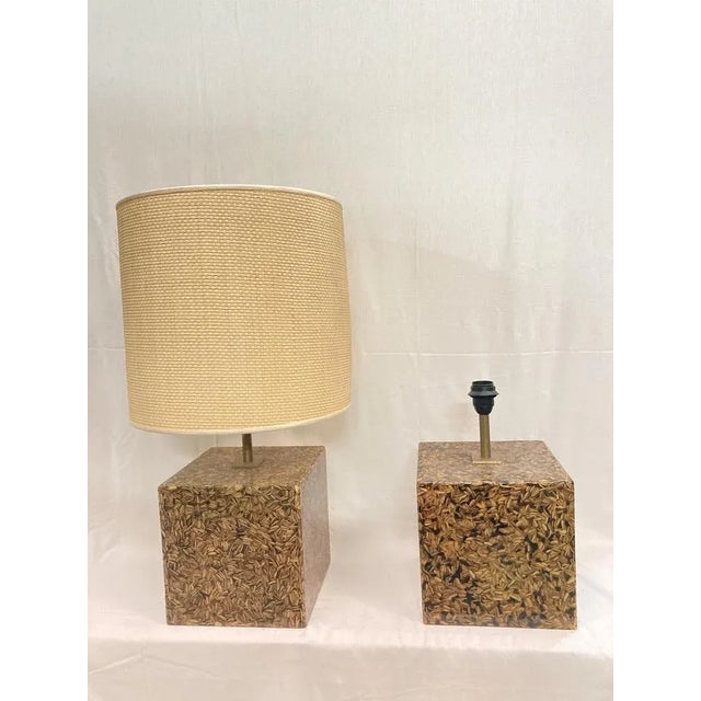 1980s Resin Lamps by Romeo Paris, 1980, Set of 2 For Sale - Image 5 of 5