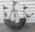 Hand Forged Iron Decorative Sailing Ships - a Pair For Sale - Image 4 of 10