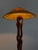 Sculptural Hand-Carved Table Lamp in Teak Wood, 1970s For Sale - Image 6 of 13