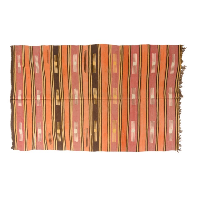 1960s Decorative Handwoven Anatolian Carpet For Sale