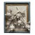 Three-Dimensional Papier Mache' Botanical Art in Papier Mache Frame For Sale