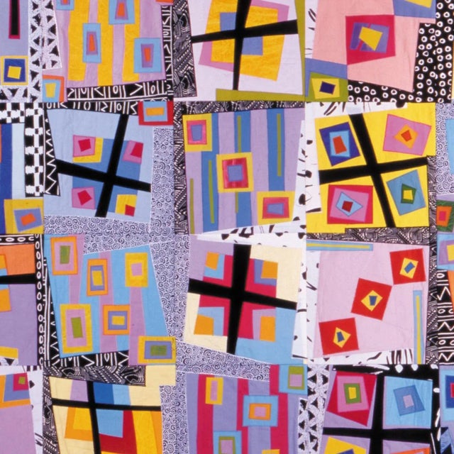 "Ice Cold In Alice"' Contemporary Quilt by Bethan Ash 2010 For Sale - Image 4 of 5