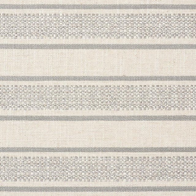 Sample - Schumacher Oxnard Fabric in Grey For Sale