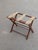 Vintage Wooden Folding Luggage Rack Stand For Sale In Washington DC - Image 6 of 6