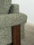 Metal Scarpa Sofa in Green Tweed For Sale - Image 7 of 10