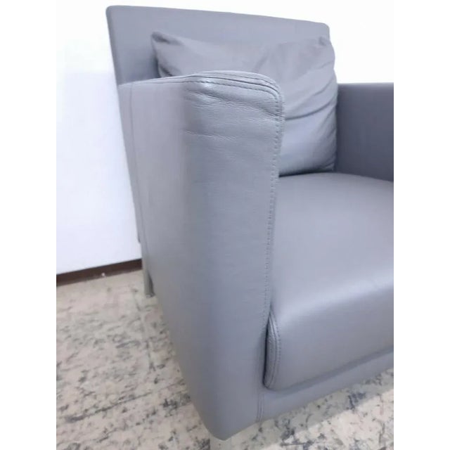 German Grey Jason 391 Chair from Walter Knoll For Sale - Image 5 of 10