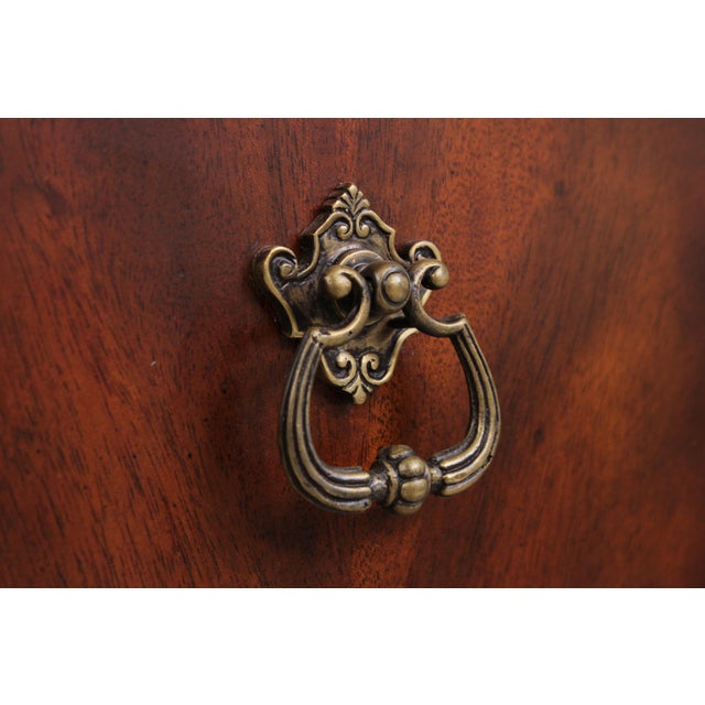 Maitland Smith Flame Mahogany Sideboard For Sale - Image 12 of 17