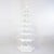 Vintage Large-Scale Seven-Tier Chinoiserie White Painted Tole Pagoda Tower For Sale - Image 13 of 13