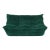Togo Loveseat in Emerald Corduroy - Original Vintage Ligne Roset For Sale