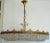 1950s Brass and Lead Crystal Chandelier from Palwa, 1950s For Sale - Image 5 of 15