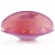 Mid-Century Modern Vintage Cenedese Murano Label Double Position Opal Pink Italian Art Glass Seashell Bowl Vase For Sale - Image 3 of 8