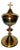Ciborium in Silver and Vermeil For Sale
