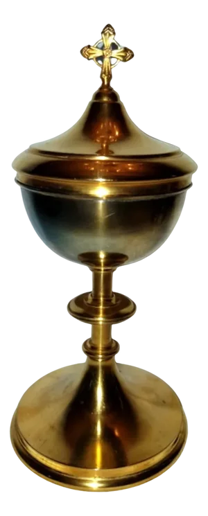 Ciborium in Silver and Vermeil