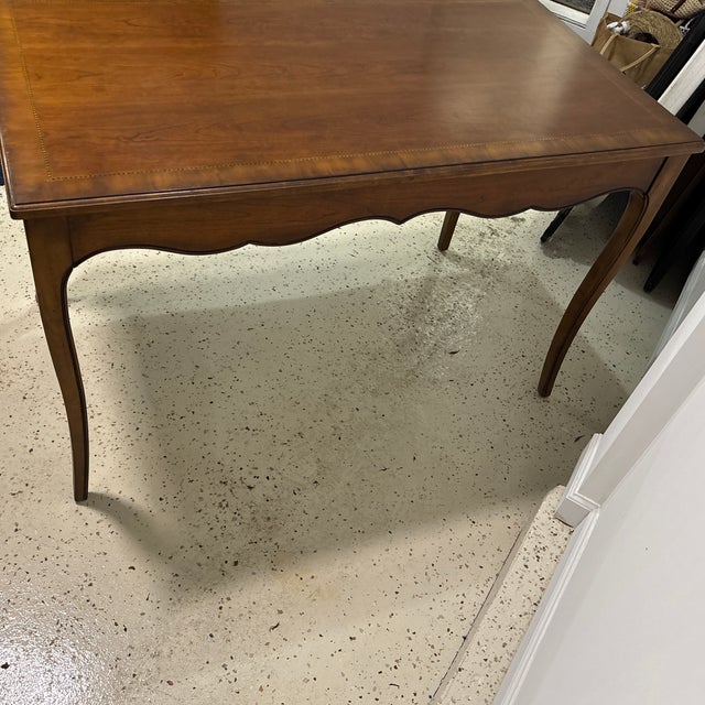 1990s Drexel Heritage Writing Desk For Sale - Image 11 of 12