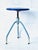 This blue industrial stool unfortunately doesn't rotate (non-functional screw), it has several dents on the frame and...