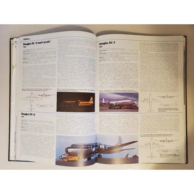 Commercial Aircraft Vintage Hardcover Book For Sale - Image 4 of 6