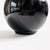 1980s Vintage 80s Modern Black Ceramic Sphere Vase For Sale - Image 5 of 7