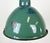 Industrial Green Enamel Factory Lamp, 1960s For Sale - Image 4 of 16