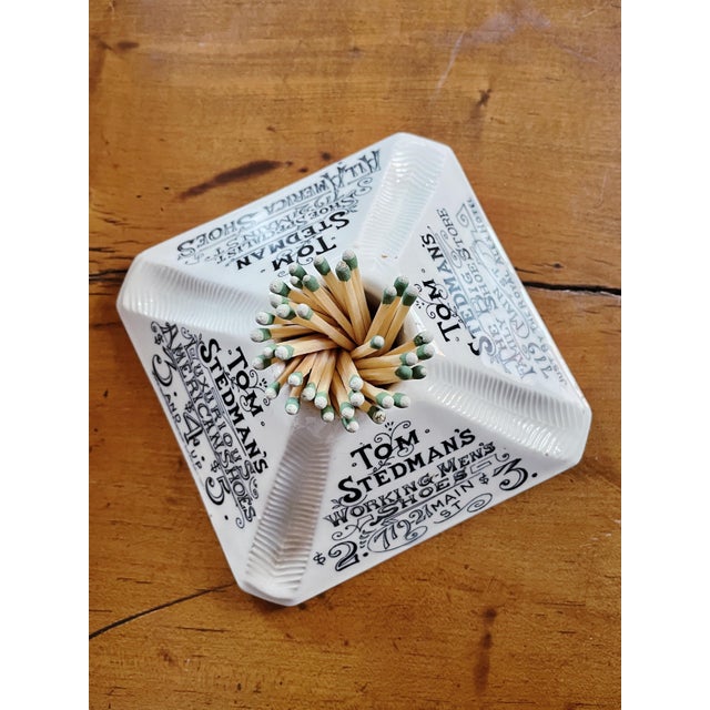 English Antique English Shoe Store Advertising Match Striker For Sale - Image 3 of 8