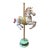 Marie Antoinette-Inspired Carousel Horse With Pole Stand For Sale