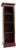 Slim Antique Georgian Open Bookcase, 1900 For Sale