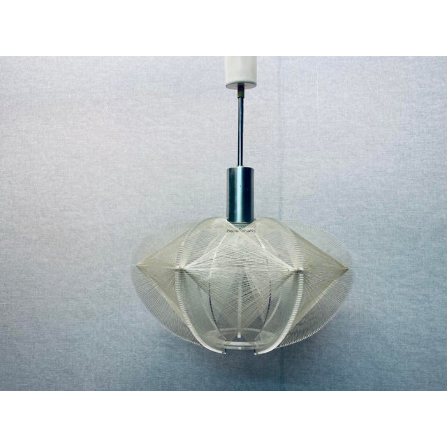 Space Age Hanging Lamp by Paul Secon for Sompex, 1970s, in Good conditions. Designed 1970 to 1979 I have official proof of...