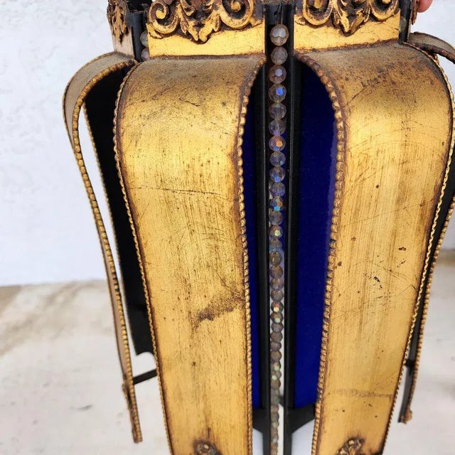 Mid Century Spanish Pendant Light Chandelier For Sale - Image 12 of 12