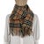 English Burberry Brown Plaid 100% Wool Scarf For Sale - Image 3 of 10