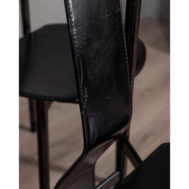 Metal Mod. Irma Chairs by Achille Castiglioni for Zanotta, 1970s, Set of 6 For Sale - Image 7 of 12