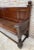 Wood Large Early 20th Century French Bench in Oak with Long Seat, 1940s For Sale - Image 7 of 13