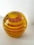 Mid 20th Century Yellow Swirl Art Glass Paperweight For Sale - Image 5 of 11