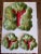Festive Lobster and leaf themed serving platters. Great vibrant red and green colors. This was made by Brad Keeler and...