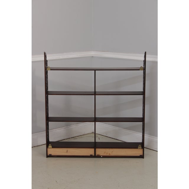 Colonial Williamsburg Tradition House Mahogany Hanging Shelf For Sale - Image 13 of 14