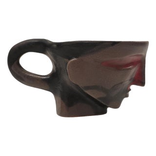 Warrior 25 Sculptural Ristretto Cup by Tamara Barnoff For Sale