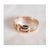 1980s Vintage 9ct Yellow Gold Buckle Ring, 1982 For Sale - Image 5 of 18