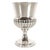 A fine antique Scottish sterling silver gilt George III period wine goblet, made in Edinburgh in 1810 by George Fenwick....
