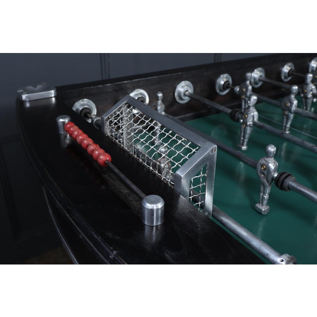 French Oak Coin-Operated Table Football Baby Foot Table, 1929 For Sale - Image 6 of 18