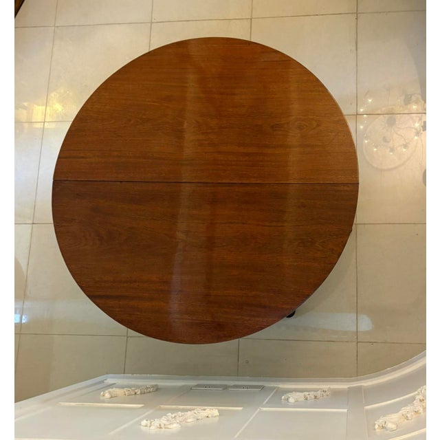 Antique Georgian Figured Mahogany Metamorphic Dining Table, 1780s For Sale - Image 9 of 18