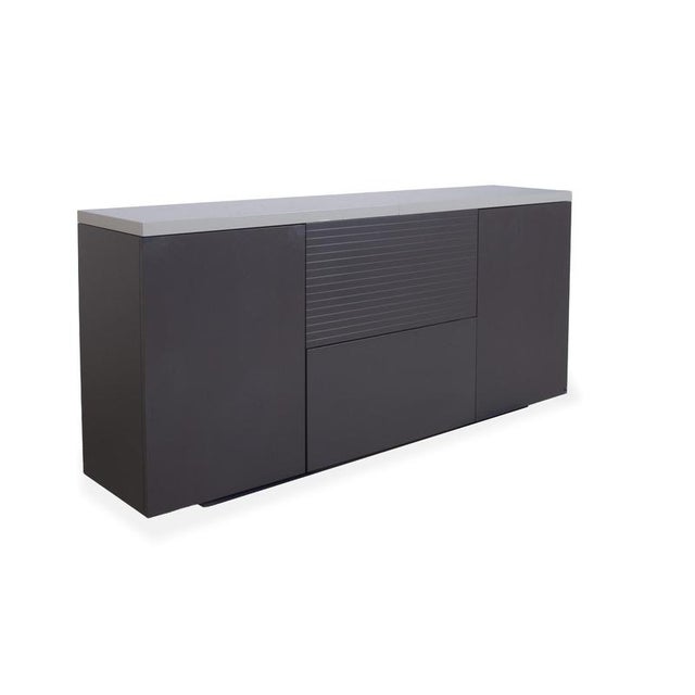 Modern Wooden Sideboard with Manual Function and Lighting from WK Wohnen For Sale - Image 3 of 18