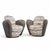 Mid-Century Modern Michael Wolk for Weiman Miami Swivel Chairs - Pair For Sale - Image 3 of 11