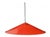 Elio Martinelli red metal ceiling light