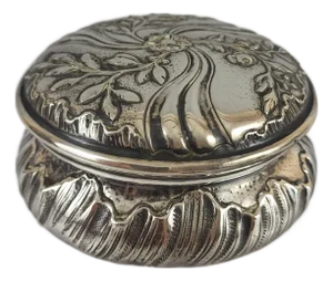 Silver Candy Box with Minerva Hallmark, 1890s
