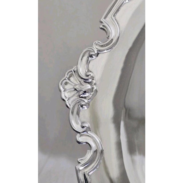 Mid-Century Sterling Silver Cake Compotier Tazza, Sheffield, 1965 For Sale - Image 12 of 18