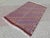 Mid 20th Century Mid 20th Century Vintage Amethyst Turkish Embroidery Kilim Rug For Sale - Image 5 of 11
